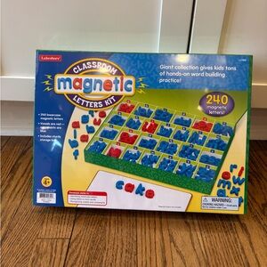 NEW! Classroom Magnetic Letters Kit IN BOX